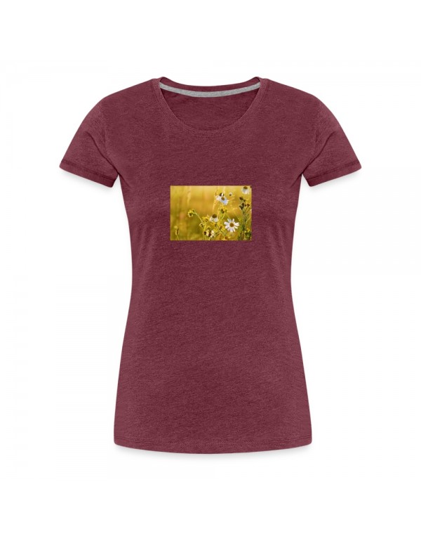 12260 - Women's Premium T-Shirt heather burgundy