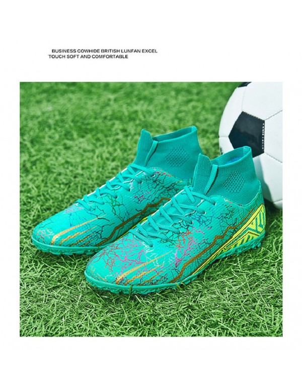 Unisex Pro Football Boots TF Green