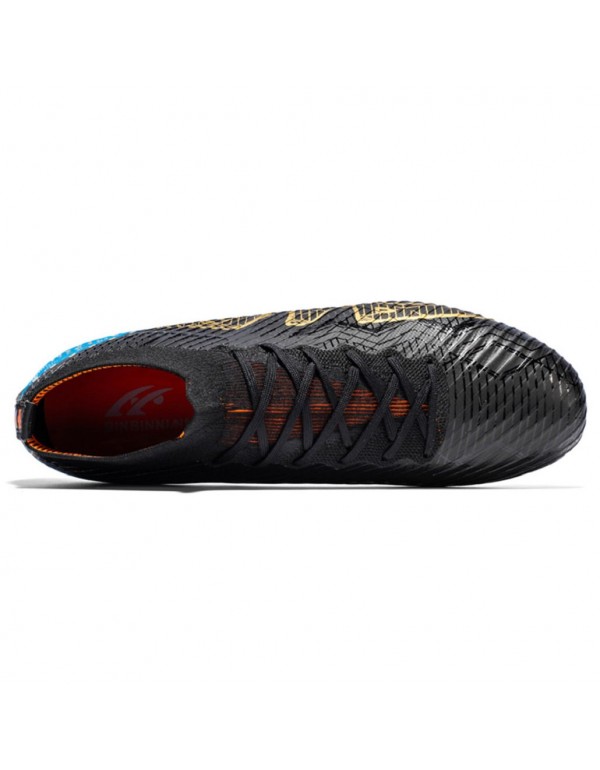 High Performance Soccer Cleats AG Black