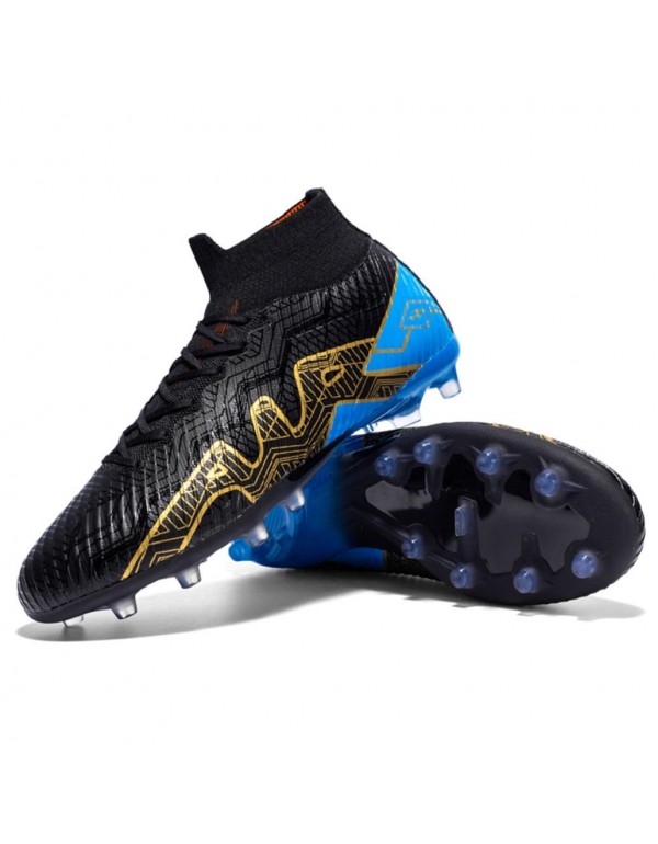 High Performance Soccer Cleats AG Black