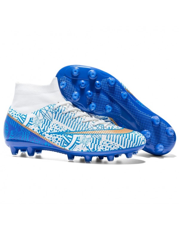 Youth Performance Soccer Cleats AG Sky Blue
