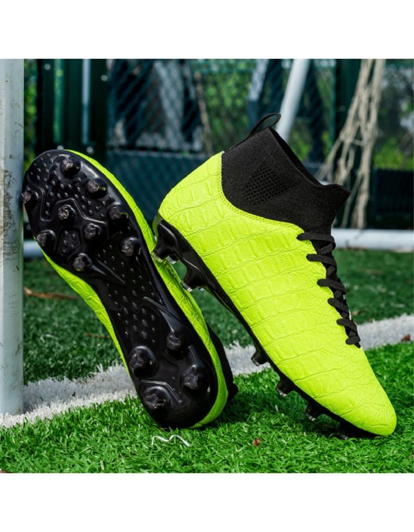 Non Slip Soccer Cleats for All Seasons FG Green