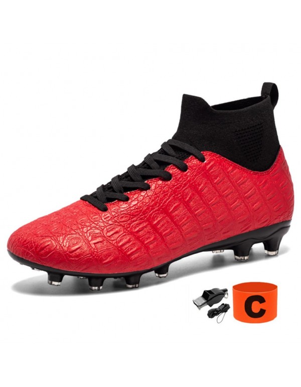 Unisex Football Cleats FG Red