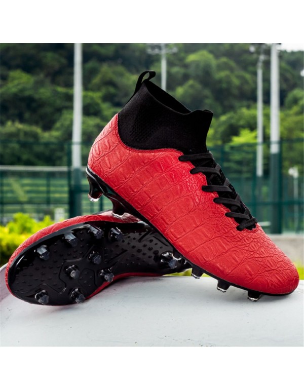 Unisex Football Cleats FG Red