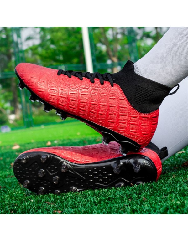 Unisex Football Cleats FG Red