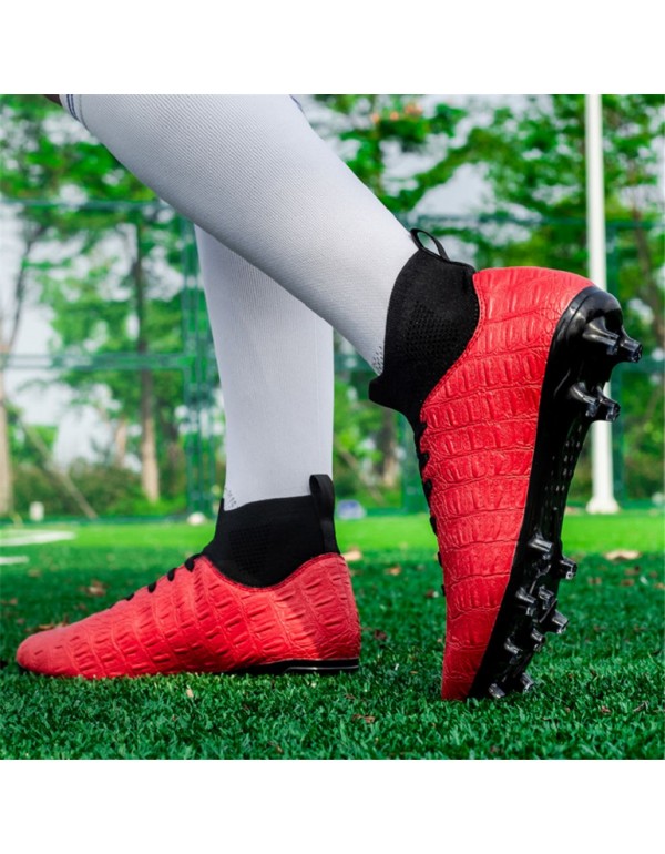 Unisex Football Cleats FG Red