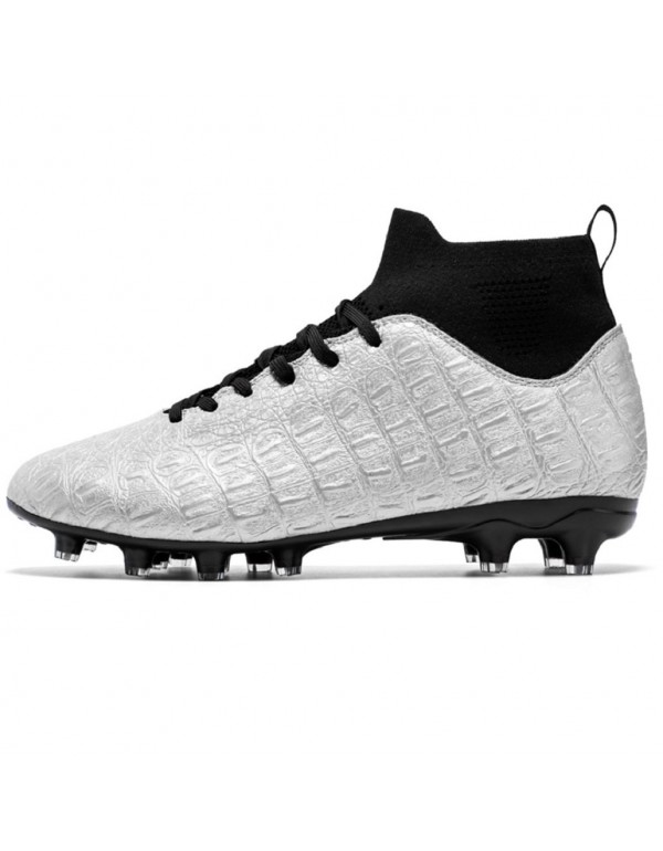 Versatile Unisex Soccer Cleats FG Silver