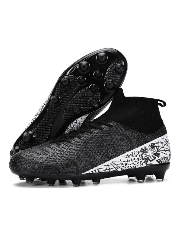 Unisex High Performance Soccer Cleats AG Black