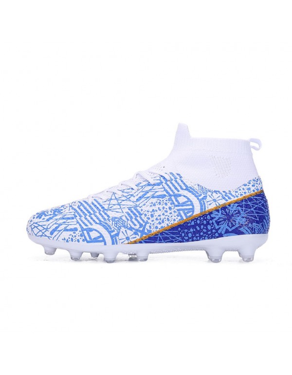 Premium Unisex Turf Football Cleats AG White