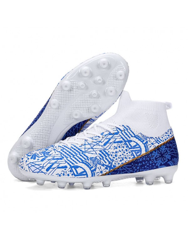 Premium Unisex Turf Football Cleats AG White