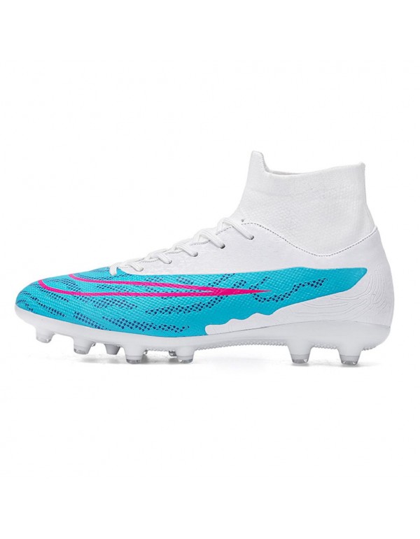 Mens FG Football Cleats AG White Red