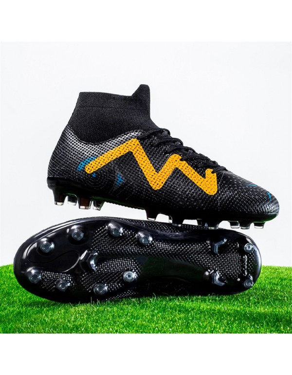 Unisex High Performance Soccer Cleats AG Black