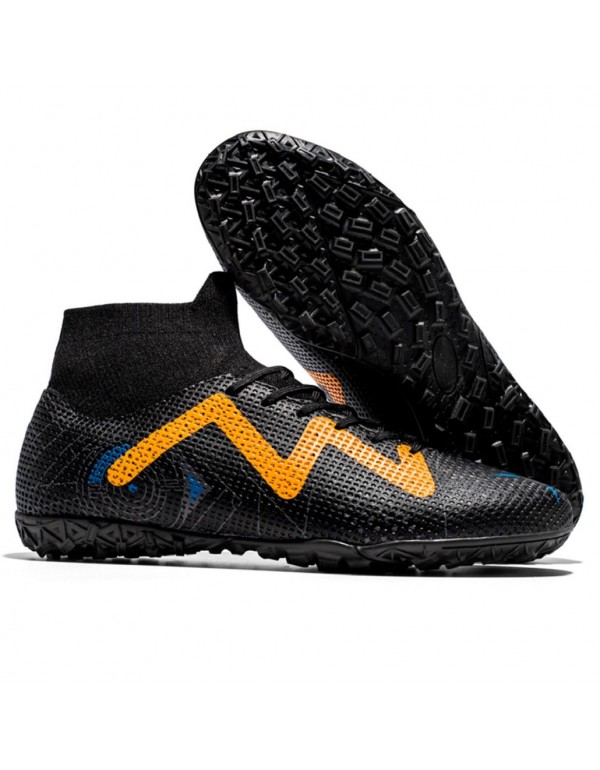 Mens Elite Soccer Cleats TF Black