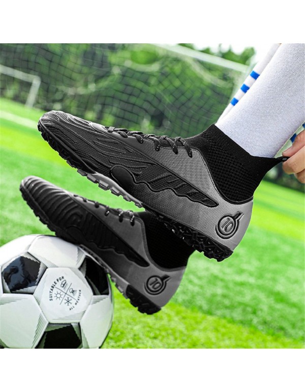 Unisex Football Cleats TF Black